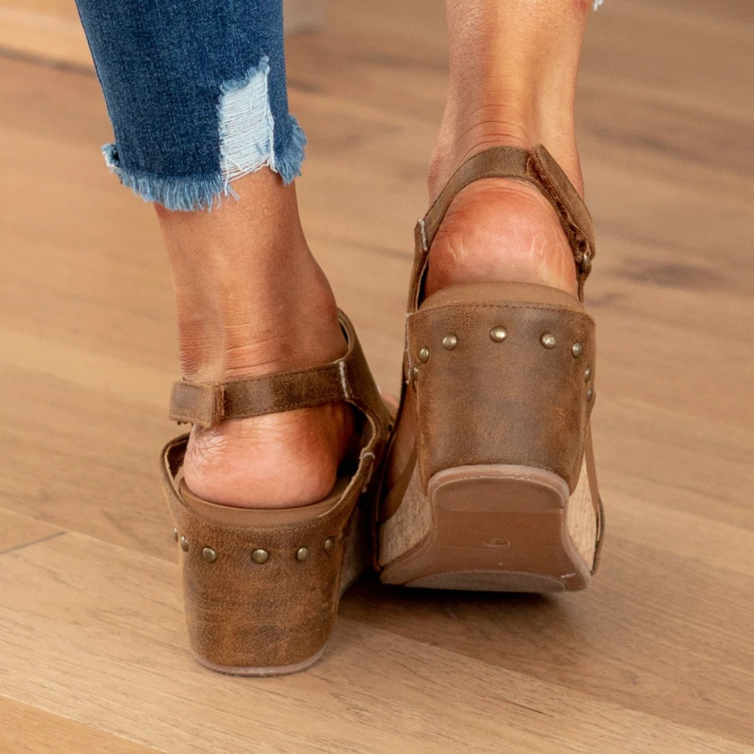 Women's Platform Wedge Sandals Cushioned Comfort