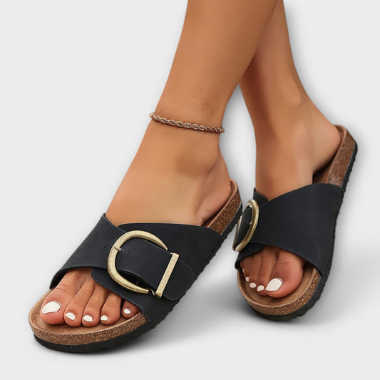 Women's Flat Sandals — Cushioned Comfort for summer wear