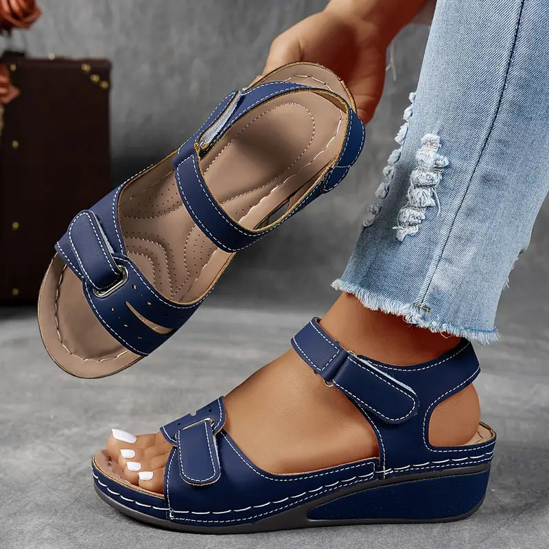 Women's Platform Wedge Sandals Cushioned Comfort