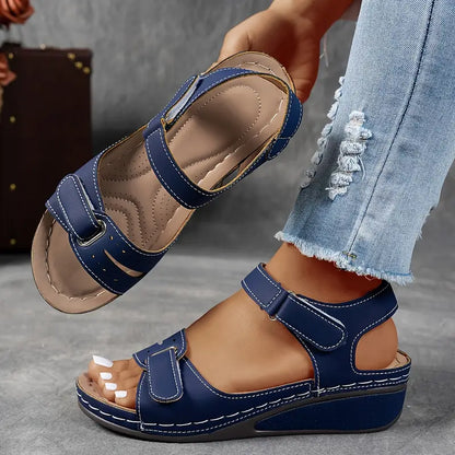 Women's Platform Wedge Sandals Cushioned Comfort