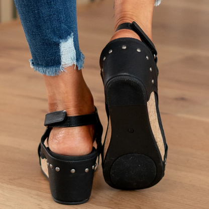 Women's Platform Wedge Sandals Cushioned Comfort