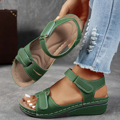 Women's Platform Wedge Sandals Cushioned Comfort